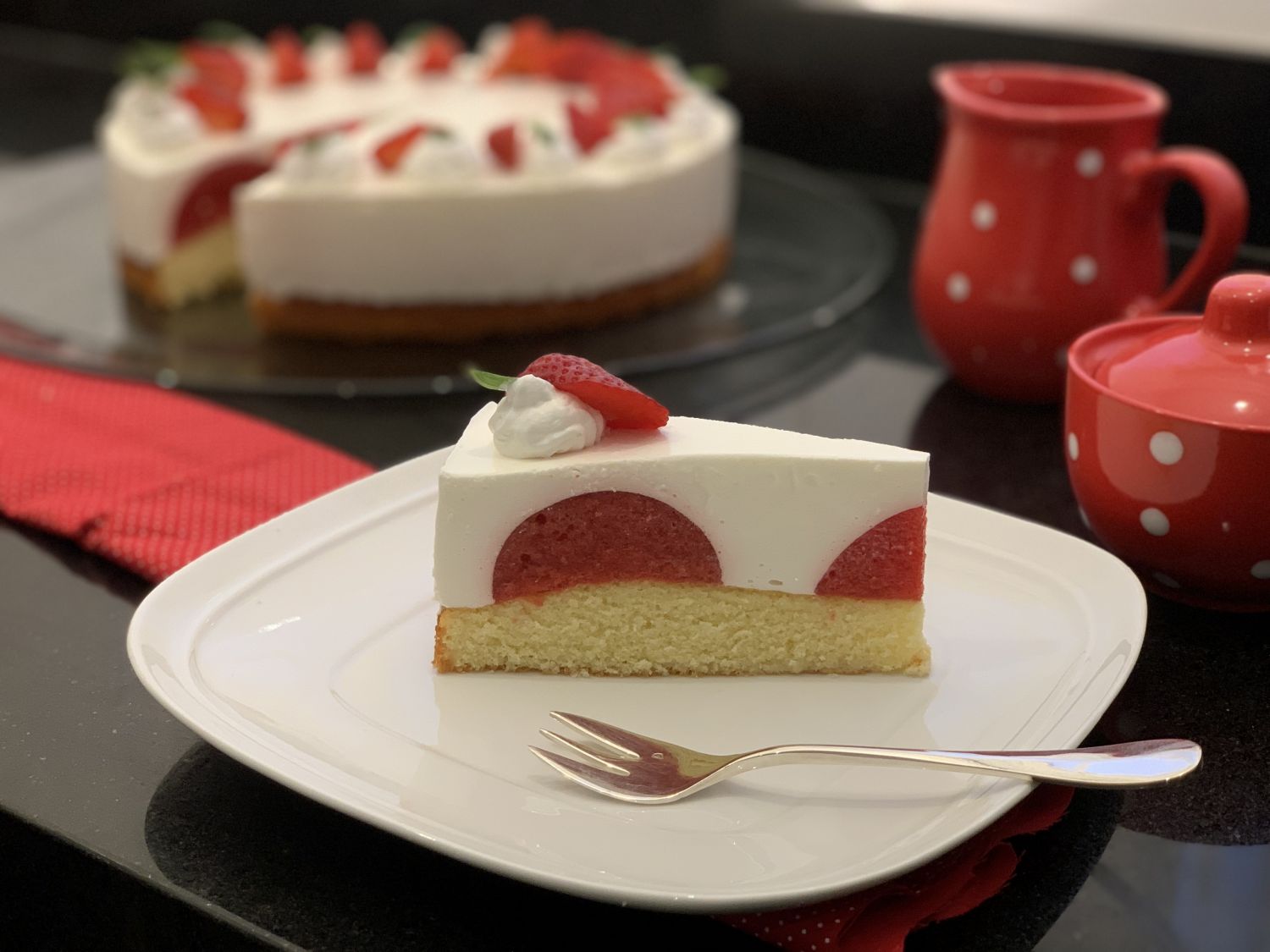Tarte de Iogurte e Morango